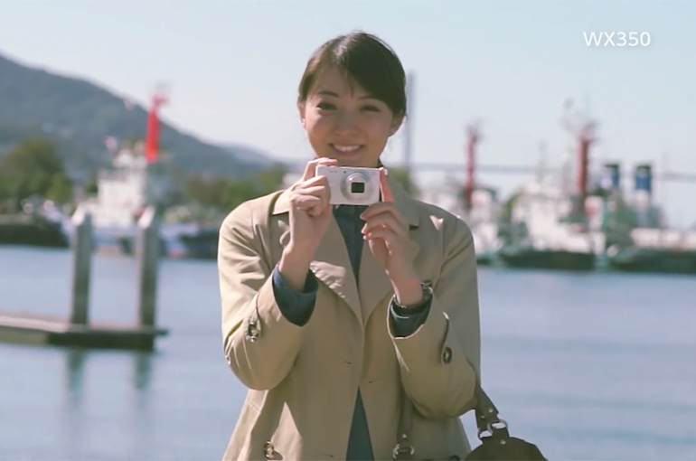SonyサイバーショットのCMが長崎で撮影されています。